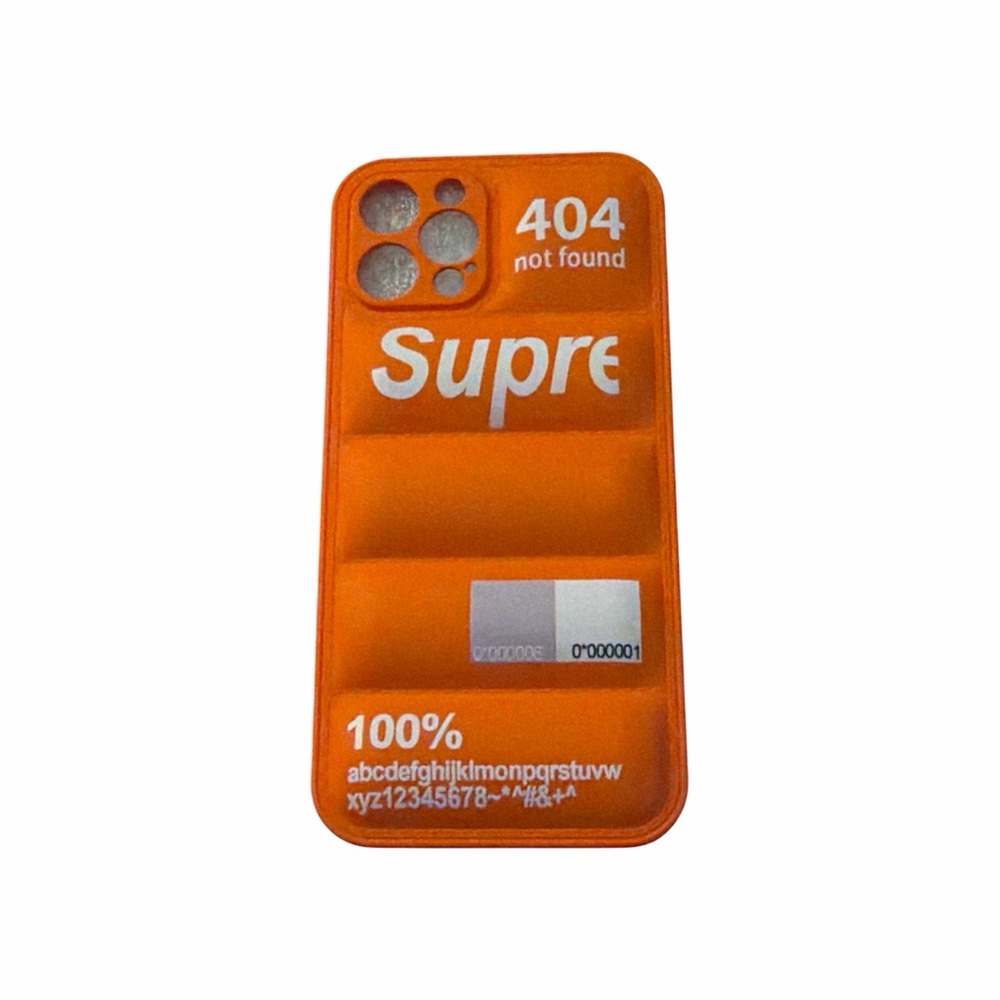 Supre 404 Not Found Puff Jacket iPhone 12 Pro
